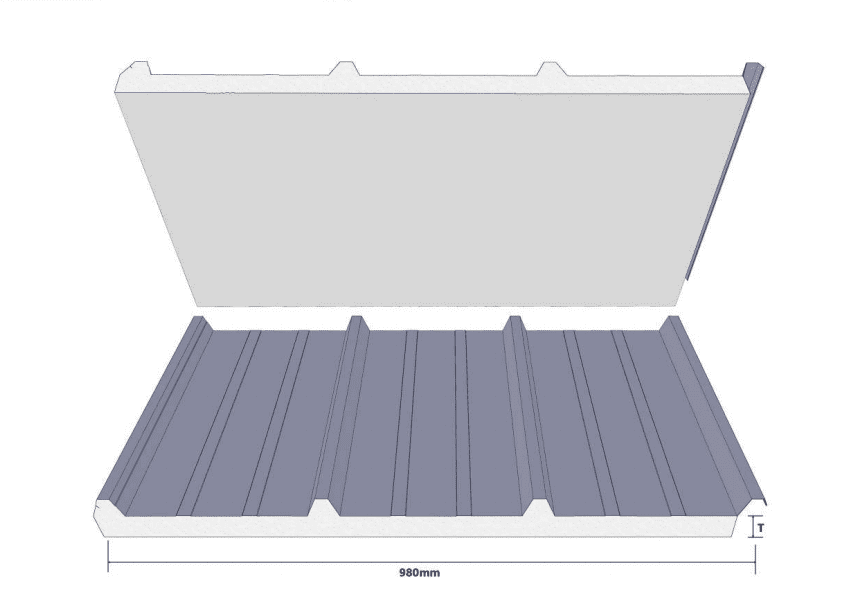 EPS Sandwich Panel Structure