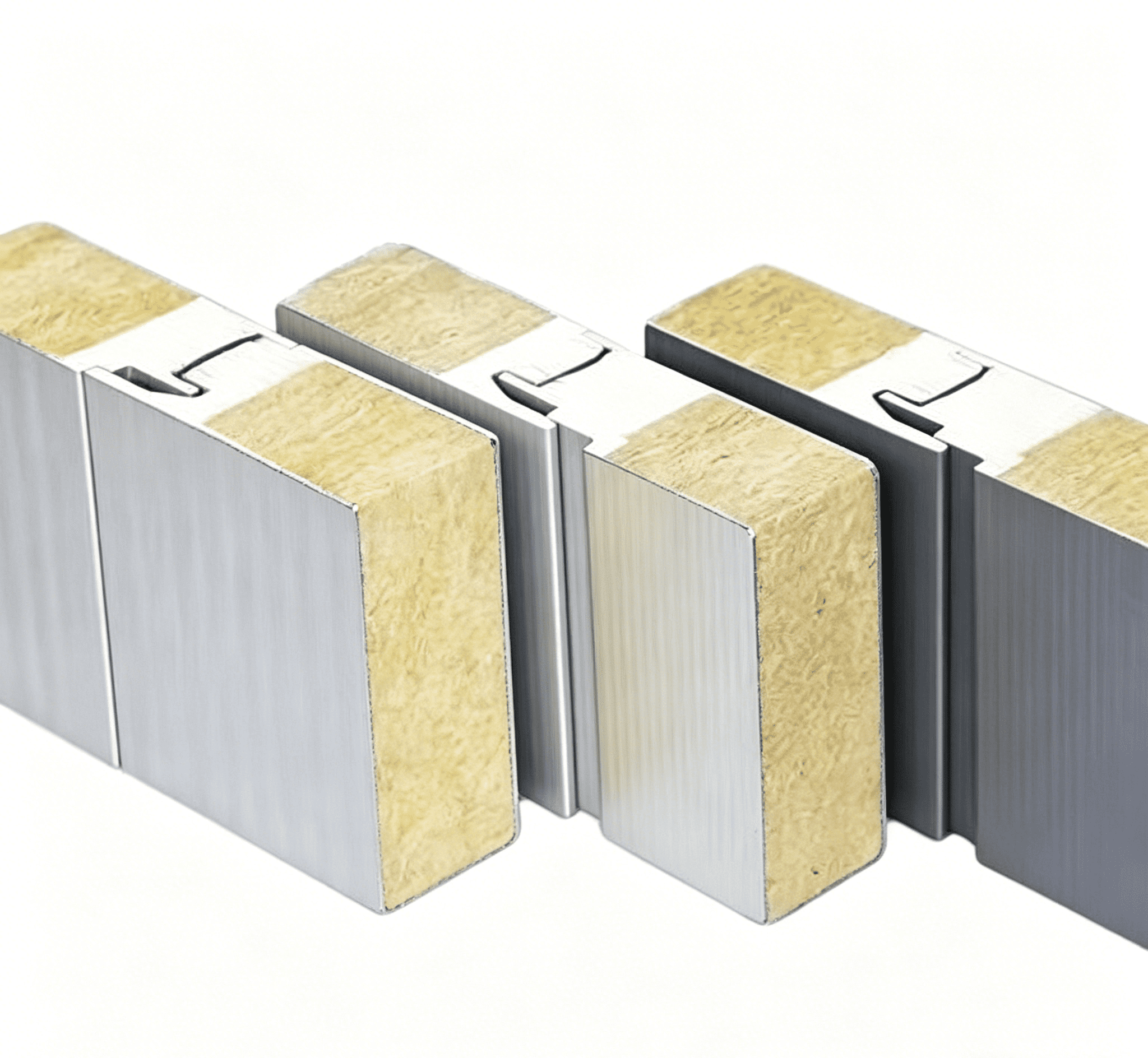 PU Sealed Rock Wool Sandwich Panel