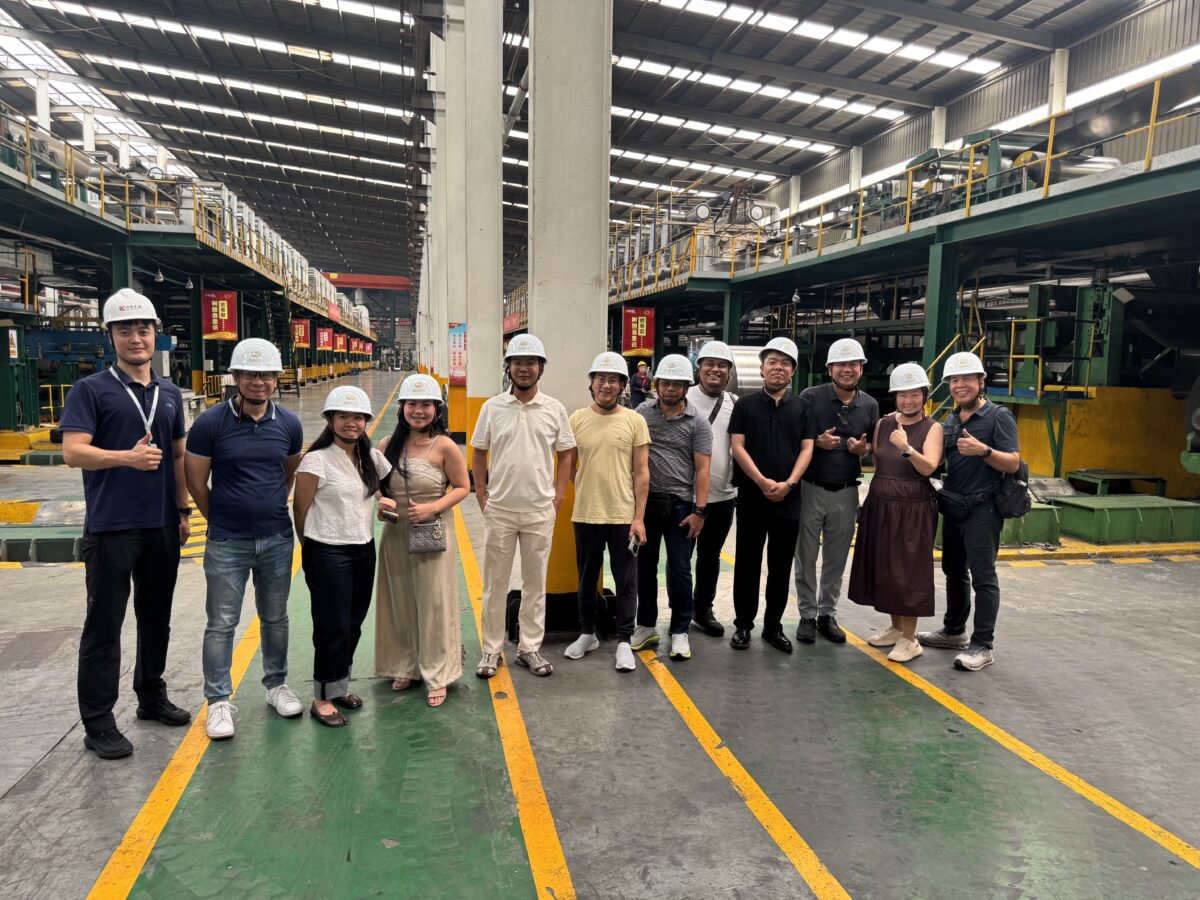 Philippine clients visit Qiaosi Steel China