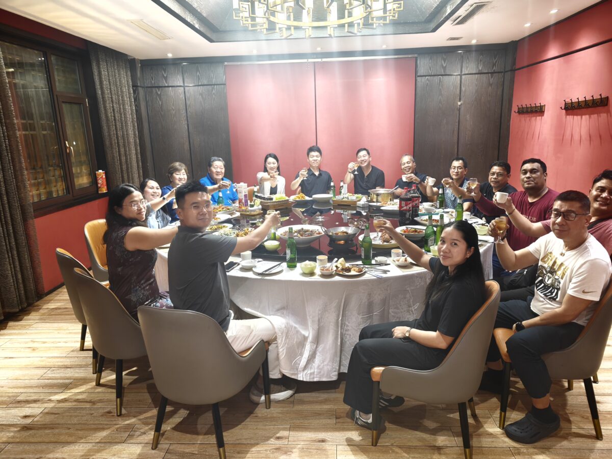 Philippine clients visit Qiaosi Steel China