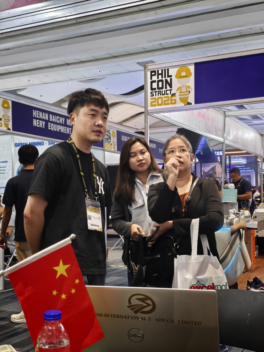 Qiaosi Steel Booth at PhilConstruct 2026 Exhibition Hall